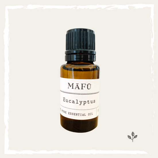 Bottle of Organic Eucalyptus Essential Oil