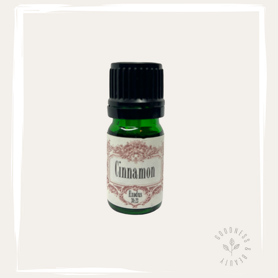 Bottle of Pure & Organic Cinnamon Essential Oil