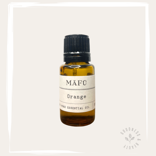 Bottle of Organic Orange Essential Oil