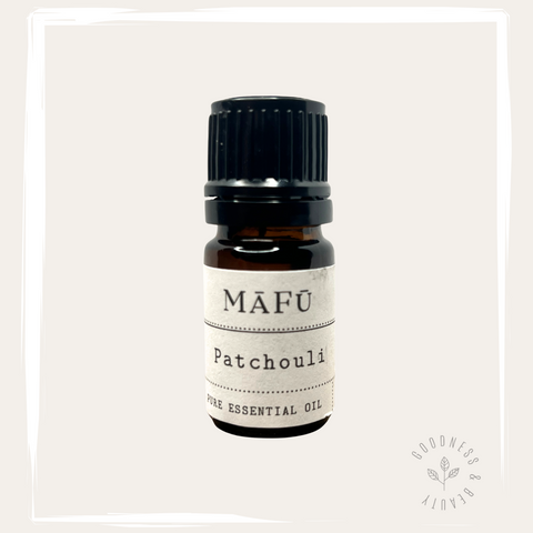 Bottle of Patchouli Essential Oil - Organic