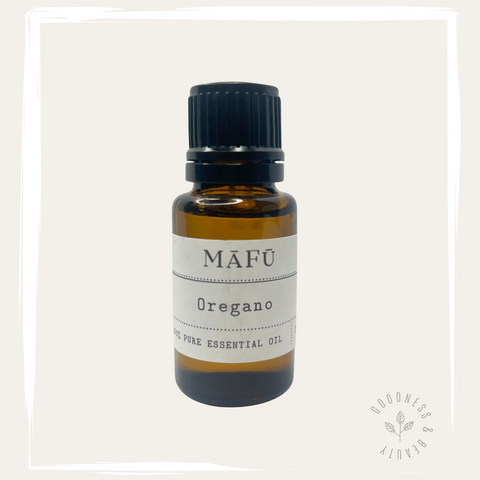 Bottle of Oregano Essential Oil